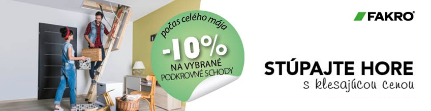 Akcia na schody FAKRO